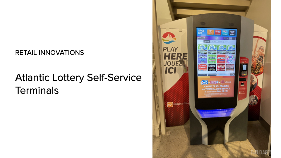 Retail Innovations Atlantic Lottery Self Service Terminals
